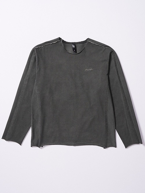 (ͽ���ʡ�9��10������ͽ��/wjk�����֥른��������/tight jersey cut-off L/S/d.charcoal