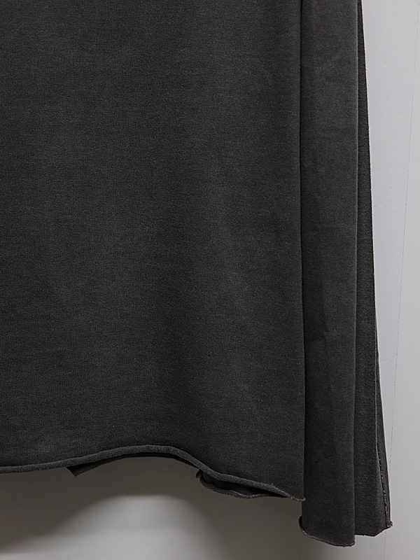 wjk�����֥른��������/tight jersey cut-off L/S/d.charcoal
