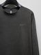 wjk�����֥른��������/tight jersey cut-off L/S/d.charcoal