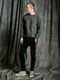 (ͽ���ʡ�9��10������ͽ��/wjk�����֥른��������/tight jersey cut-off L/S/d.charcoal