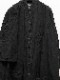 �㴰���nude:masahiko maruyama ���̡���:�ޥ��ҥ��ޥ���/GARMENT DYED LAYERED LONG SHIRT/Black