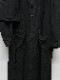 �㴰���nude:masahiko maruyama ���̡���:�ޥ��ҥ��ޥ���/GARMENT DYED LAYERED LONG SHIRT/Black
