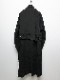 �㴰���nude:masahiko maruyama ���̡���:�ޥ��ҥ��ޥ���/GARMENT DYED LAYERED LONG SHIRT/Black