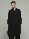 �㴰���nude:masahiko maruyama ���̡���:�ޥ��ҥ��ޥ���/GARMENT DYED LAYERED LONG SHIRT/Black