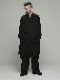 �㴰���nude:masahiko maruyama ���̡���:�ޥ��ҥ��ޥ���/GARMENT DYED LAYERED LONG SHIRT/Black