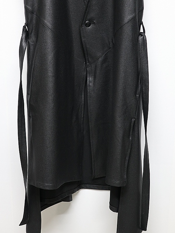 (ͽ���ʡ�10������11������ͽ��/kiryuyrik������奦����奦/Emboss Silley Jersey Flare Vest/Black