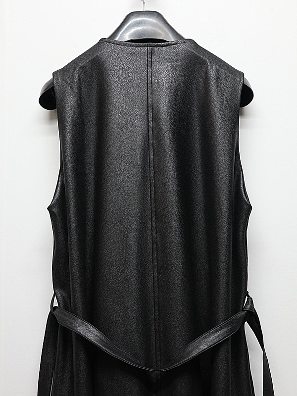 (ͽ���ʡ�10������11������ͽ��/kiryuyrik������奦����奦/Emboss Silley Jersey Flare Vest/Black