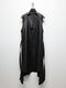 (ͽ���ʡ�10������11������ͽ��/kiryuyrik������奦����奦/Emboss Silley Jersey Flare Vest/Black