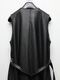 (ͽ���ʡ�10������11������ͽ��/kiryuyrik������奦����奦/Emboss Silley Jersey Flare Vest/Black