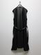 (ͽ���ʡ�10������11������ͽ��/kiryuyrik������奦����奦/Emboss Silley Jersey Flare Vest/Black