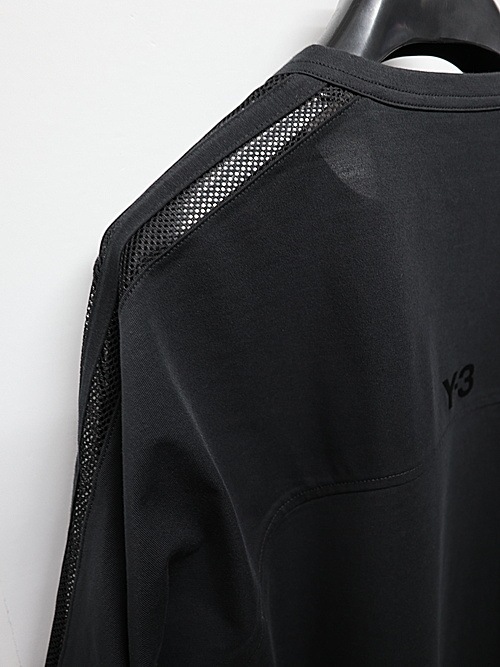 SALE30%OFF/Y-3磻꡼/M MESH 3 SS TEE/BLACK