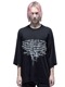 (ͽ)78ͽ/JULIUSꥦ/CUPRO/COTTON JERSEY CUT & SEWN7/BLACK