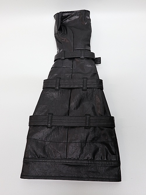 JULIUS����ꥦ��/LAMINATED CLOTH ACCESSORY9/BLACK