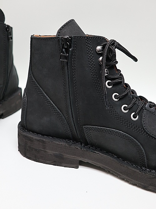 Yohji Yamamoto���襦����ޥ��/�ޥåȥ��ࡼ���쥶�����ե����ʡ��Х������֡���/BLACK