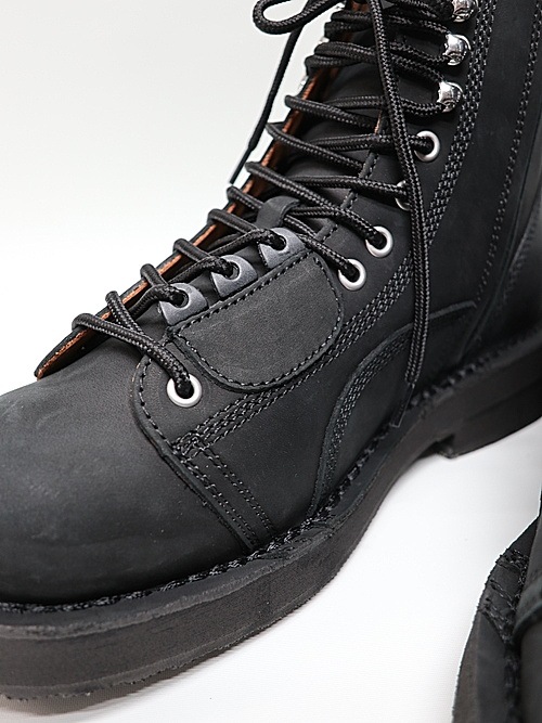 Yohji Yamamoto���襦����ޥ��/�ޥåȥ��ࡼ���쥶�����ե����ʡ��Х������֡���/BLACK