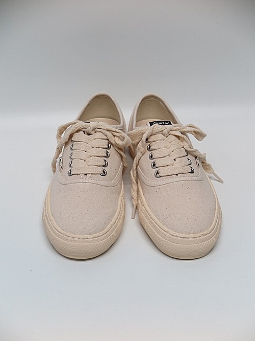 Maison MIHARA YASUHIRO���᥾�� �ߥϥ�䥹�ҥ�/ PAST SOLE CANVAS LOW TOP SNEAKER/WHITE.