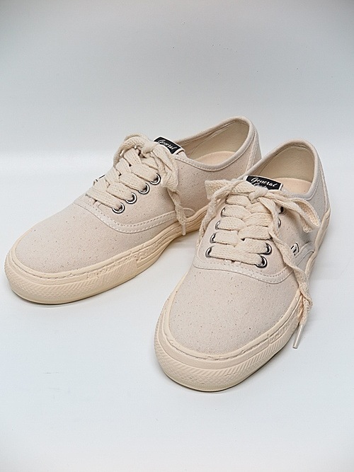 Maison MIHARA YASUHIRO���᥾�� �ߥϥ�䥹�ҥ�/ PAST SOLE CANVAS LOW TOP SNEAKER/WHITE.