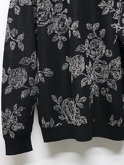 LAD MUSICIAN����å� �ߥ塼�������/H/G SHEER JQ CARDIGAN/BLACK