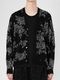 LAD MUSICIAN����å� �ߥ塼�������/H/G SHEER JQ CARDIGAN/BLACK