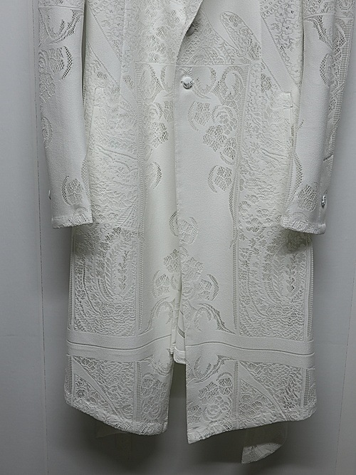 (ͽ���ʡ�6��7������ͽ��/kiryuyrik������奦����奦/CROSS-Lace Flare Jacket/White