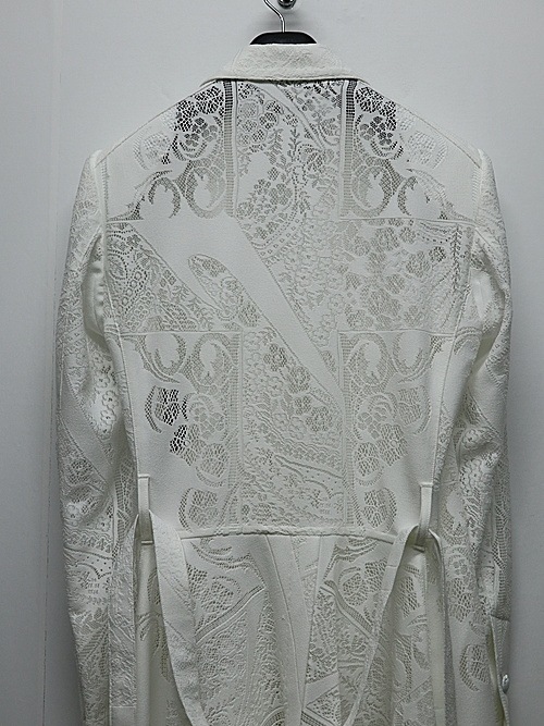 (ͽ���ʡ�6��7������ͽ��/kiryuyrik������奦����奦/CROSS-Lace Flare Jacket/White