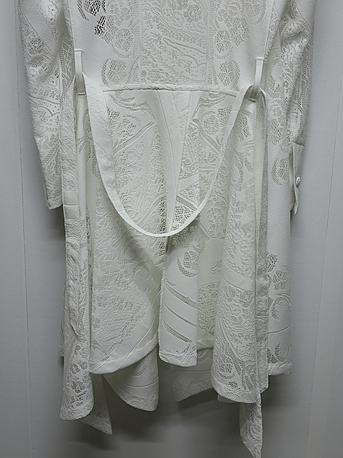(ͽ���ʡ�6��7������ͽ��/kiryuyrik������奦����奦/CROSS-Lace Flare Jacket/White