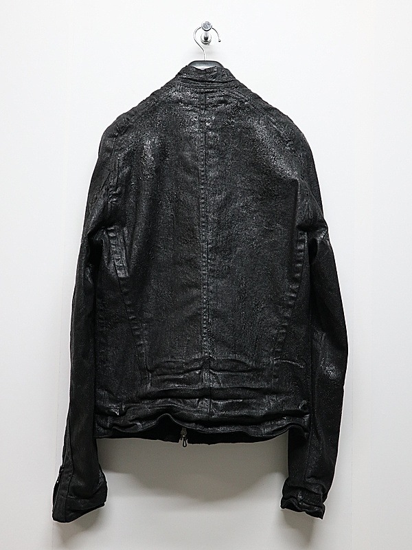 JULIUS����ꥦ��/10.5oz STRETCH DENIM BLOUSON7/BLACK