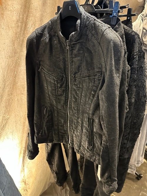 (ͽ����)9��10������ͽ��/JULIUS����ꥦ��/10.5oz STRETCH DENIM BLOUSON7/BLACK