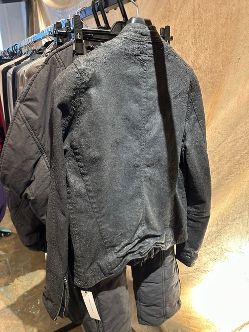 (ͽ����)9��10������ͽ��/JULIUS����ꥦ��/10.5oz STRETCH DENIM BLOUSON7/BLACK