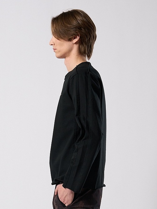 (ͽ���ʡ�9��10������ͽ��/wjk�����֥른��������/tight jersey cut-off L/S/black