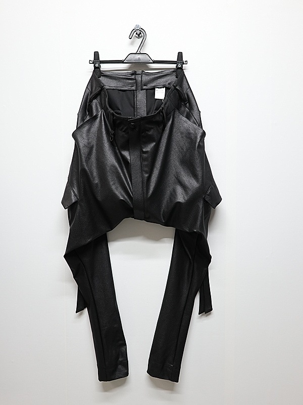 (ͽ���ʡ�10������11������ͽ��/kiryuyrik������奦����奦/Emboss Silley Jersey Saruel Bondage Pants/Black