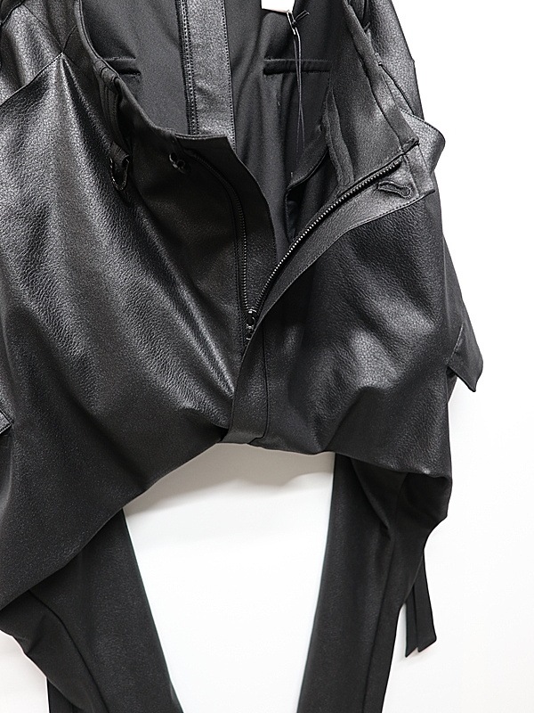 (ͽ���ʡ�10������11������ͽ��/kiryuyrik������奦����奦/Emboss Silley Jersey Saruel Bondage Pants/Black
