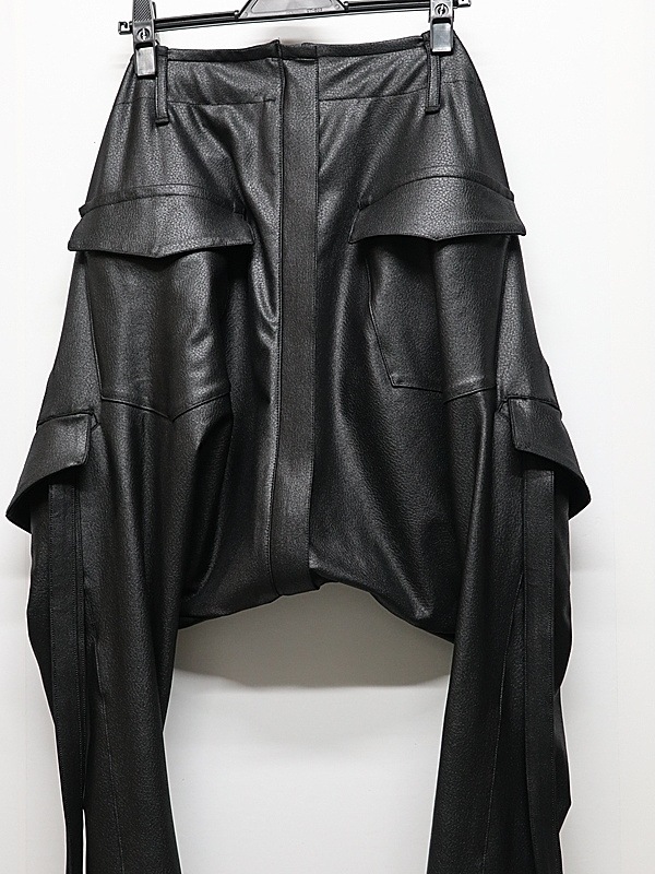 (ͽ���ʡ�10������11������ͽ��/kiryuyrik������奦����奦/Emboss Silley Jersey Saruel Bondage Pants/Black
