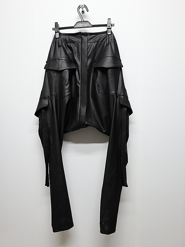 (ͽ���ʡ�10������11������ͽ��/kiryuyrik������奦����奦/Emboss Silley Jersey Saruel Bondage Pants/Black