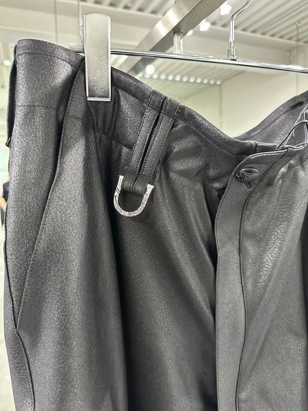 (ͽ���ʡ�10������11������ͽ��/kiryuyrik������奦����奦/Emboss Silley Jersey Saruel Bondage Pants/Black