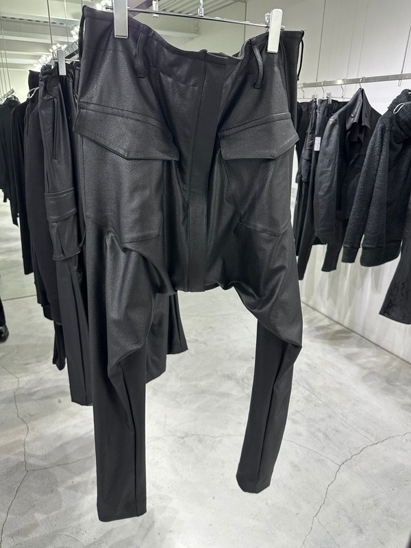 (ͽ���ʡ�10������11������ͽ��/kiryuyrik������奦����奦/Emboss Silley Jersey Saruel Bondage Pants/Black