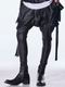 (ͽ���ʡ�10������11������ͽ��/kiryuyrik������奦����奦/Emboss Silley Jersey Saruel Bondage Pants/Black