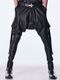 (ͽ���ʡ�10������11������ͽ��/kiryuyrik������奦����奦/Emboss Silley Jersey Saruel Bondage Pants/Black