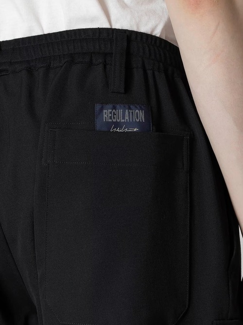 SALE30%OFF/Yohji Yamamoto���襦����ޥ��/RE����� ��֥ե�åץݥ��åȥѥ��/BLACK