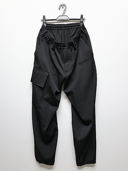 SALE30%OFF/Yohji Yamamoto���襦����ޥ��/RE����� ��֥ե�åץݥ��åȥѥ��/BLACK