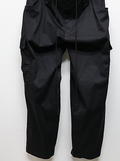 SALE30%OFF/Ground Y饦ɥ磻/20 KATSURAGI HIGH WAIST CARGO PANTS/BLK.