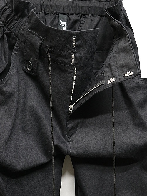 SALE30%OFF/Ground Y饦ɥ磻/20 KATSURAGI HIGH WAIST CARGO PANTS/BLK.
