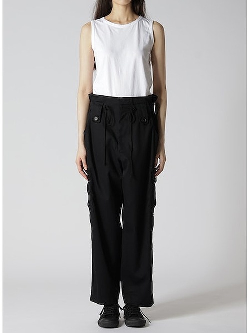 SALE30%OFF/Ground Y饦ɥ磻/20 KATSURAGI HIGH WAIST CARGO PANTS/BLK.