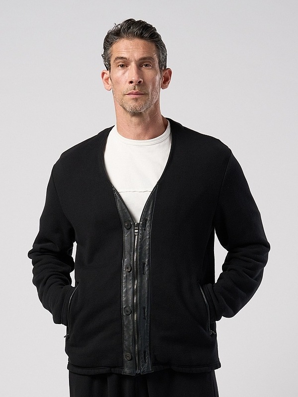 (ͽ���ʡ�1��2������ͽ��/wjk�����֥른��������/soft luxe urake zip-up jacket/black