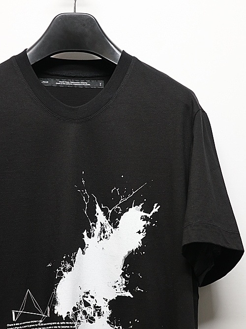 JULIUS����ꥦ��/COTTON SZ JERSEY CUT & SEWN1/BLACK.