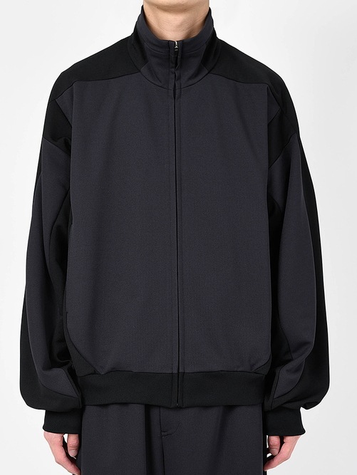 LAD MUSICIAN����å� �ߥ塼�������/ESTER JERSEY TRACK JACKET/GRAY PERPLE��BLACK