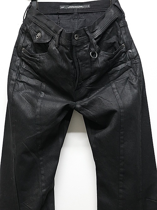 JULIUS����ꥦ��/12oz DENIM TROUSERS2/BLACK