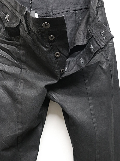 JULIUS����ꥦ��/12oz DENIM TROUSERS2/BLACK