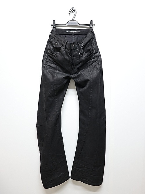 JULIUS����ꥦ��/12oz DENIM TROUSERS2/BLACK