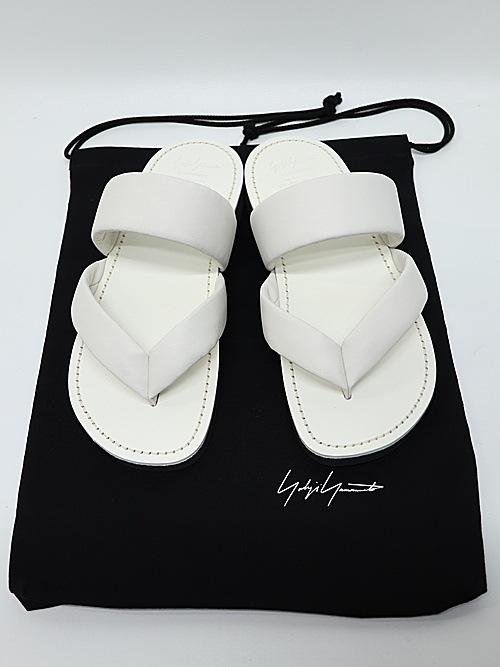 Yohji Yamamoto���襦����ޥ��/���եȥ쥶�����ȥ󥰥��ȥ�åץ������/WHT